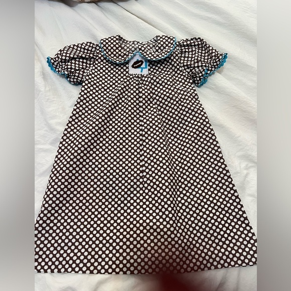 smockadot kids Other - Smockadot kids Smocked Football Polka Dot Dress 24 M